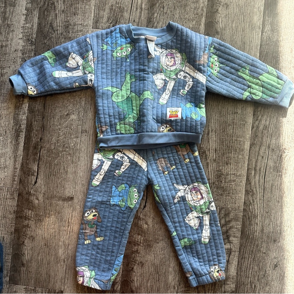 Toy Story quilted matching set